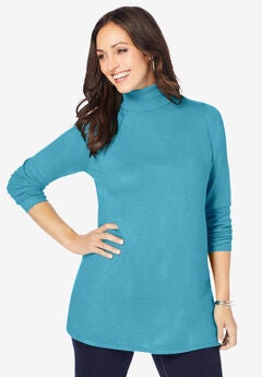 Cotton Cashmere Turtleneck