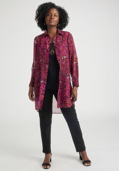 Sheer Georgette Mega Tunic