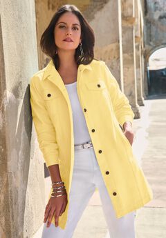 Plus Size Fashionable Denim Jackets