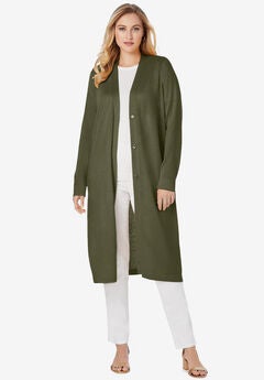 Fine Gauge Duster Cardigan