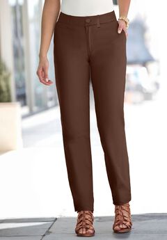 Stretch Cotton Chino Straight Leg Pant