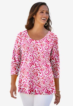 Plus Size Basic Tops