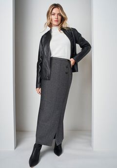 Plus Size Office Skirts