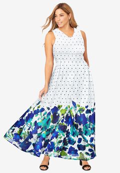Georgette Flyaway Maxi Dress