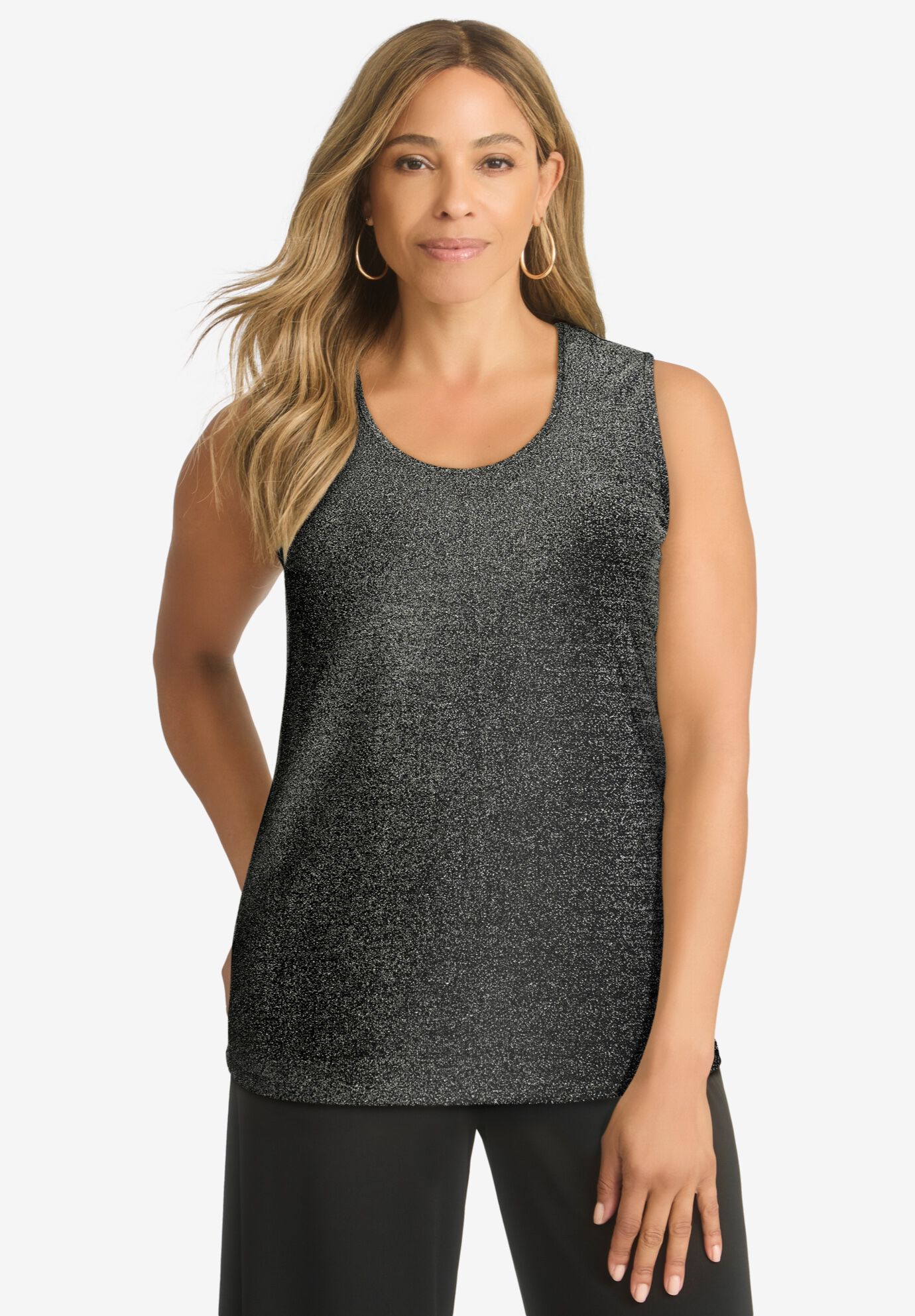 Shimmer Tank, BLACK SHIMMER, hi-res image number 0