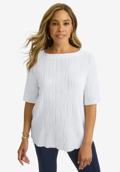 Stretch Textured Tee