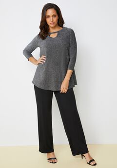 Keyhole Shimmer Tunic
