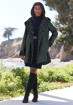 Reversible A-Line Raincoat