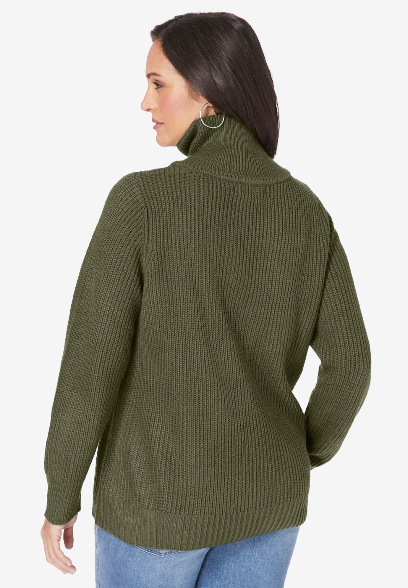 Shaker Quarter Zip Pullover, , on-hover image number 1