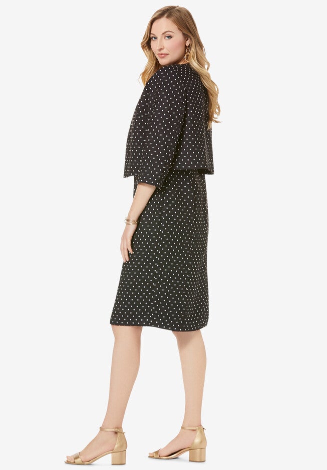 Cropped Jacket Dress, , alternate image number 2