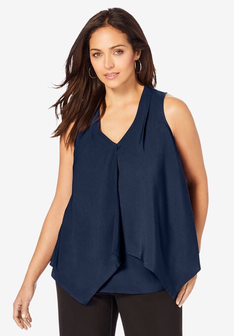 Flyaway Tank, NAVY, hi-res image number null