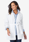 Cable Tie Cardigan, WHITE, hi-res image number null