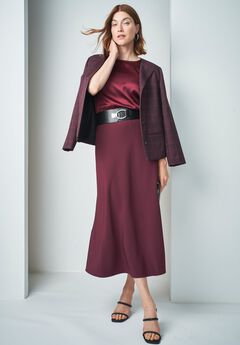 Bi-Stretch Swing Skirt