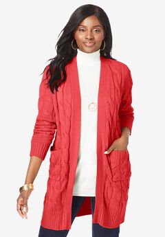 Cable Duster Sweater