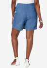 Classic Denim Cotton Skort, , on-hover image number null