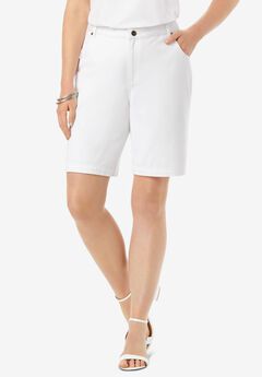 Classic Cotton Denim Shorts