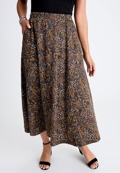 Flowy Fit Plus Size Skirts For Mother
