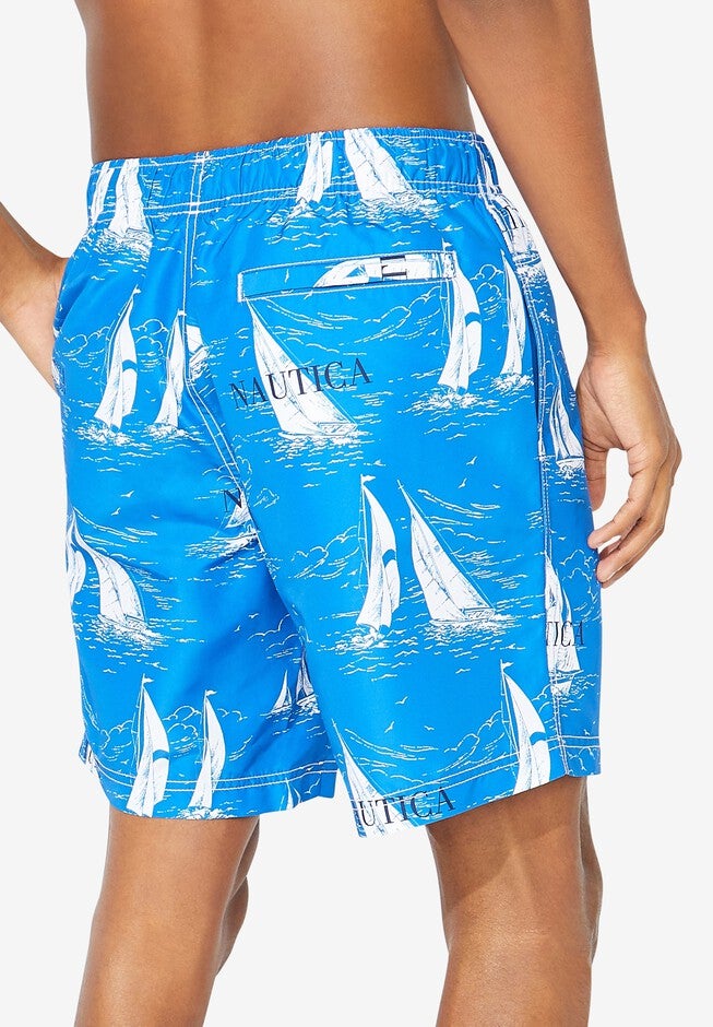 Nautica® Sailboat Swim Trunks, , on-hover image number 1