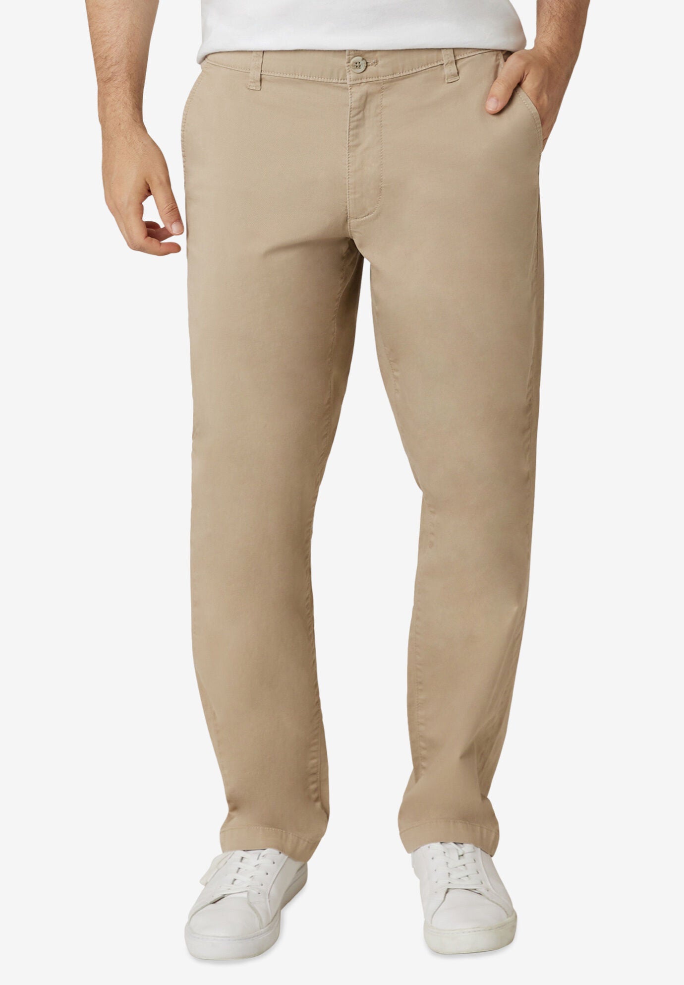 Chaps&reg; Straight Fit Chino Pants, HAMPTON KHAKI, hi-res image number 0