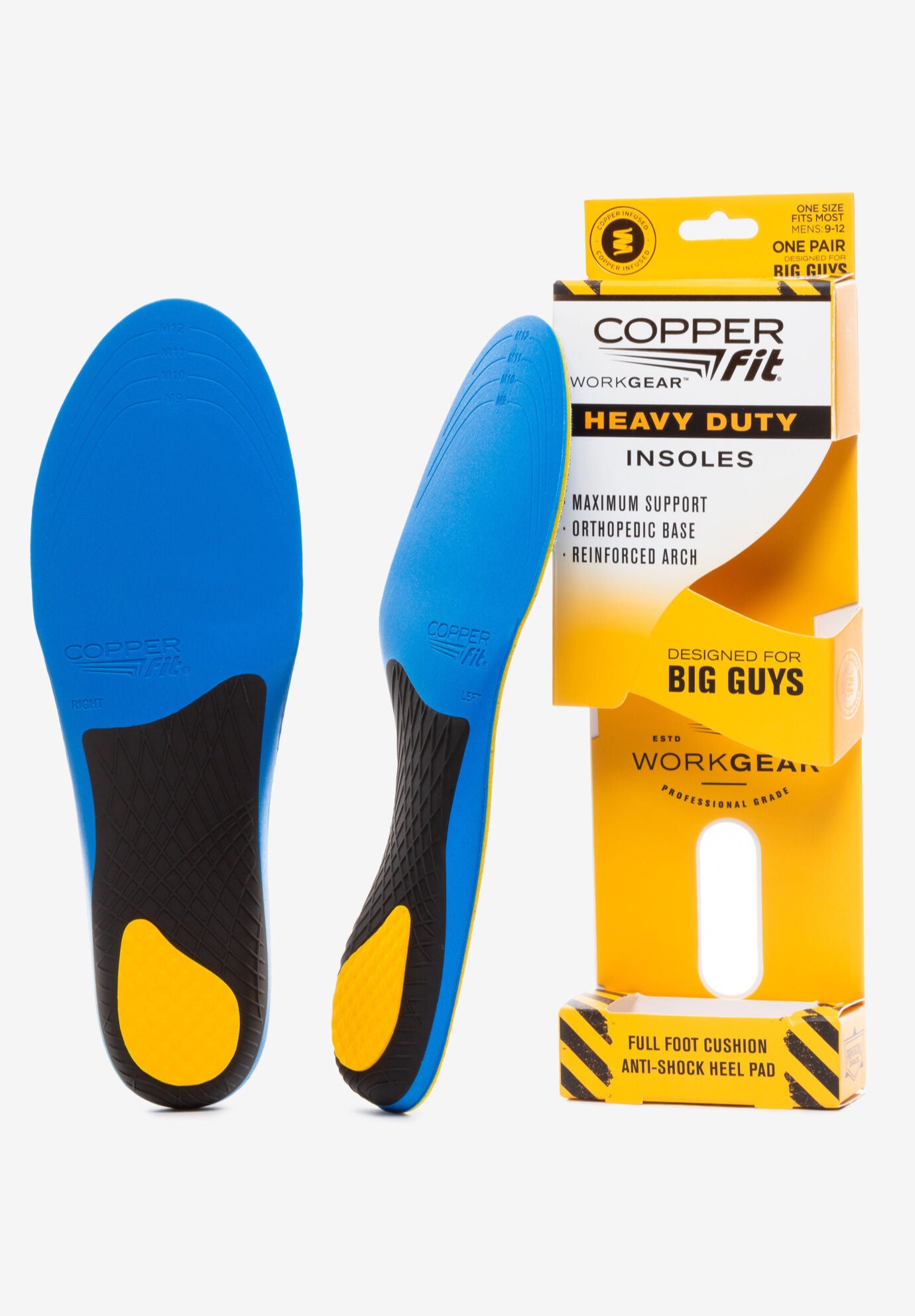 Copper Fit Advanced Support Orthotic Insoles, , alternate image number 1