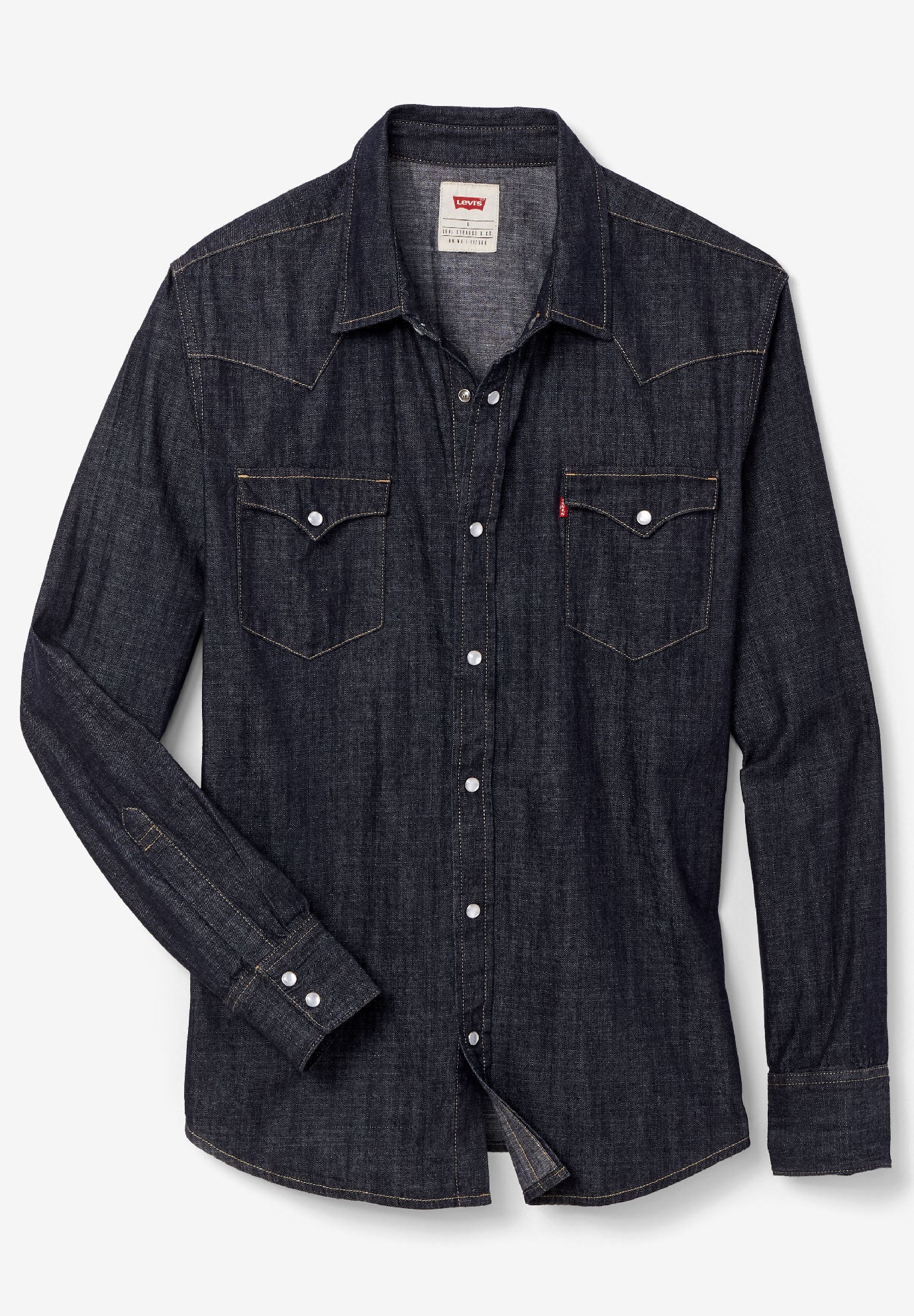 levi plus size denim shirt
