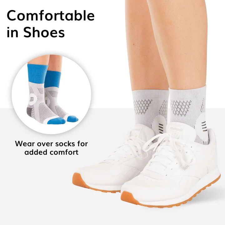 Neuropathy Socks, PURPLE, alternate image number 4