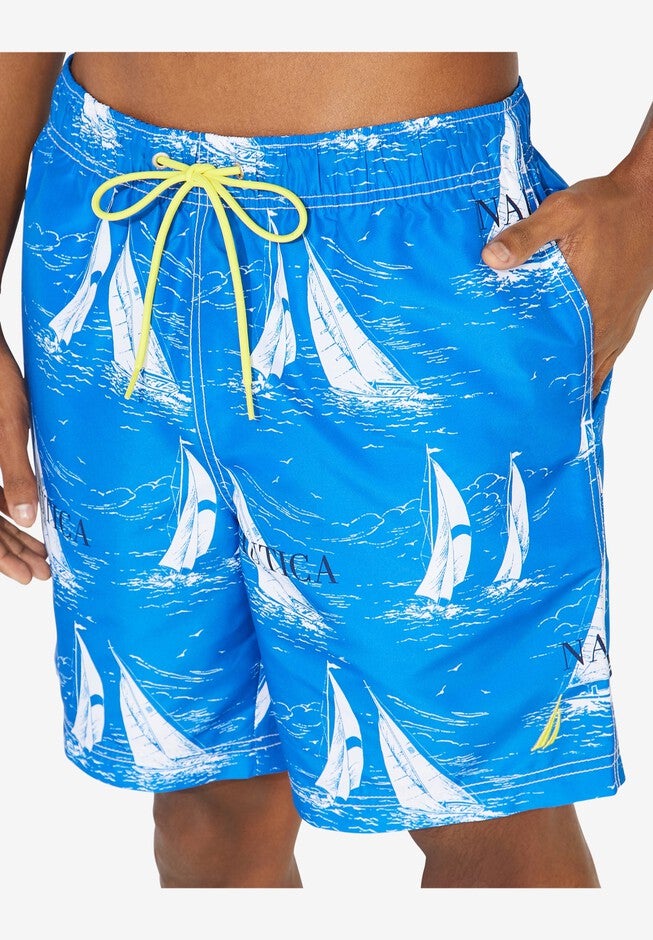 Nautica® Sailboat Swim Trunks, , alternate image number 2