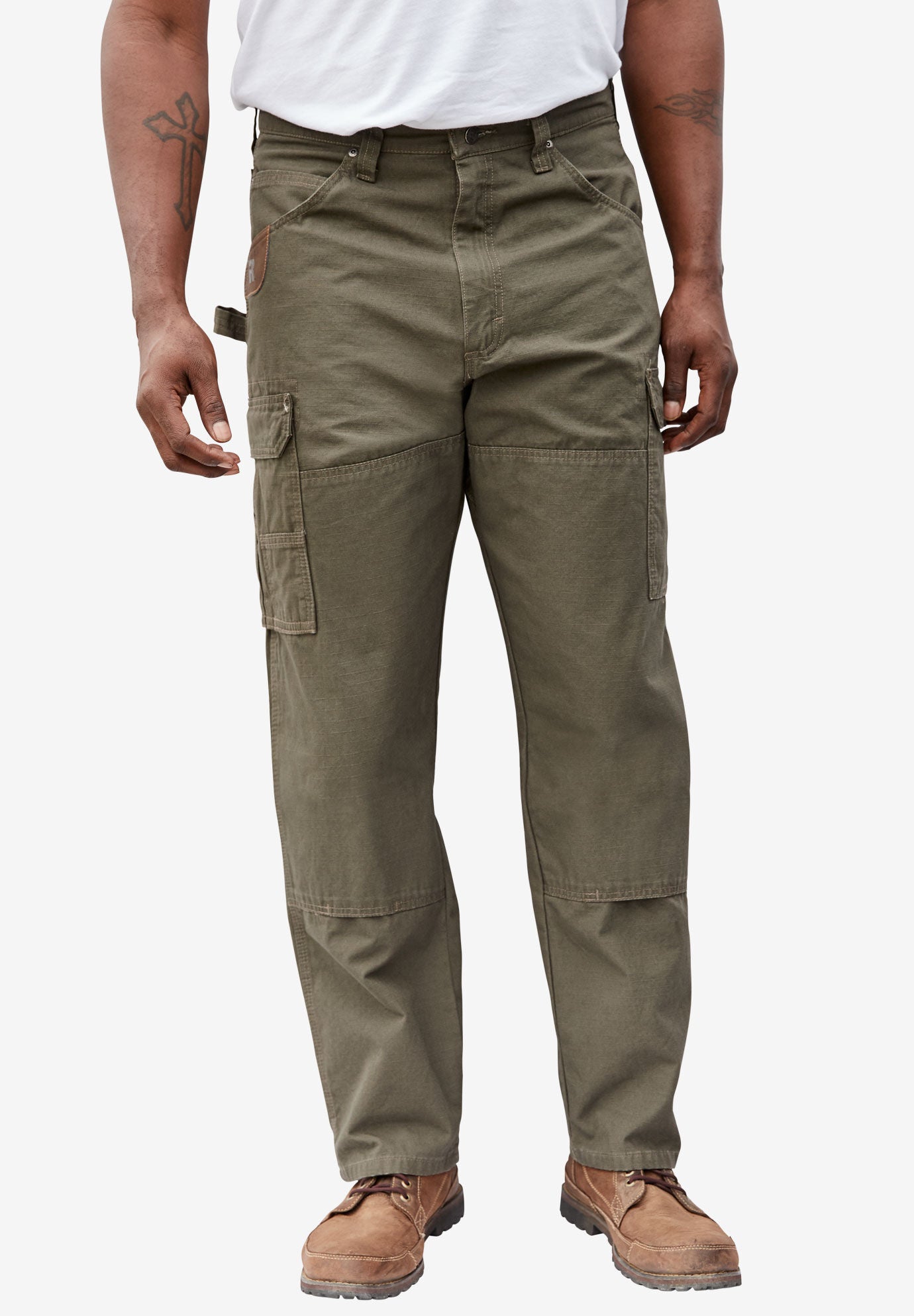 woman within cargo pants
