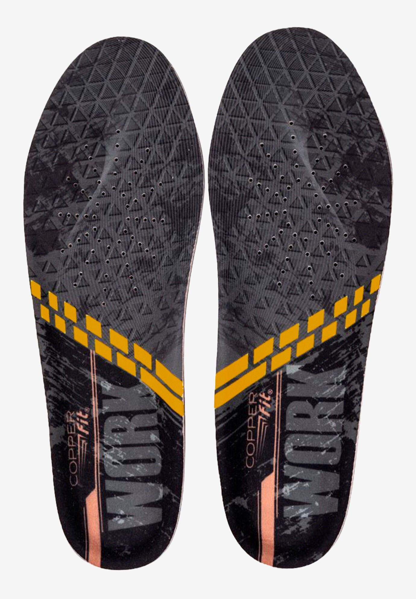 Copper Fit Advanced Support Orthotic Insoles, BLACK, hi-res image number 0