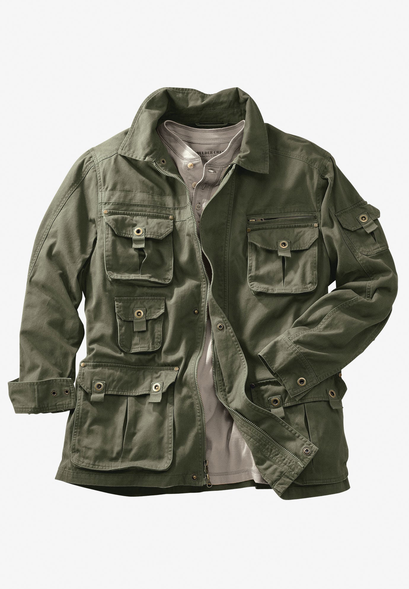 Woman within deals utility jacket
