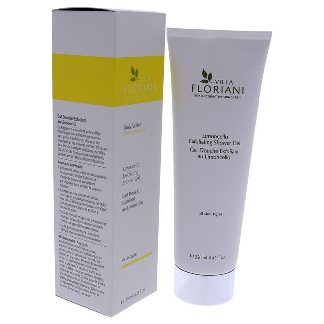 BodyActive Exfoliating Shower Gel - Limoncello by Villa Floriani for Women - 8.45 oz Shower Gel, NA, alternate image number null