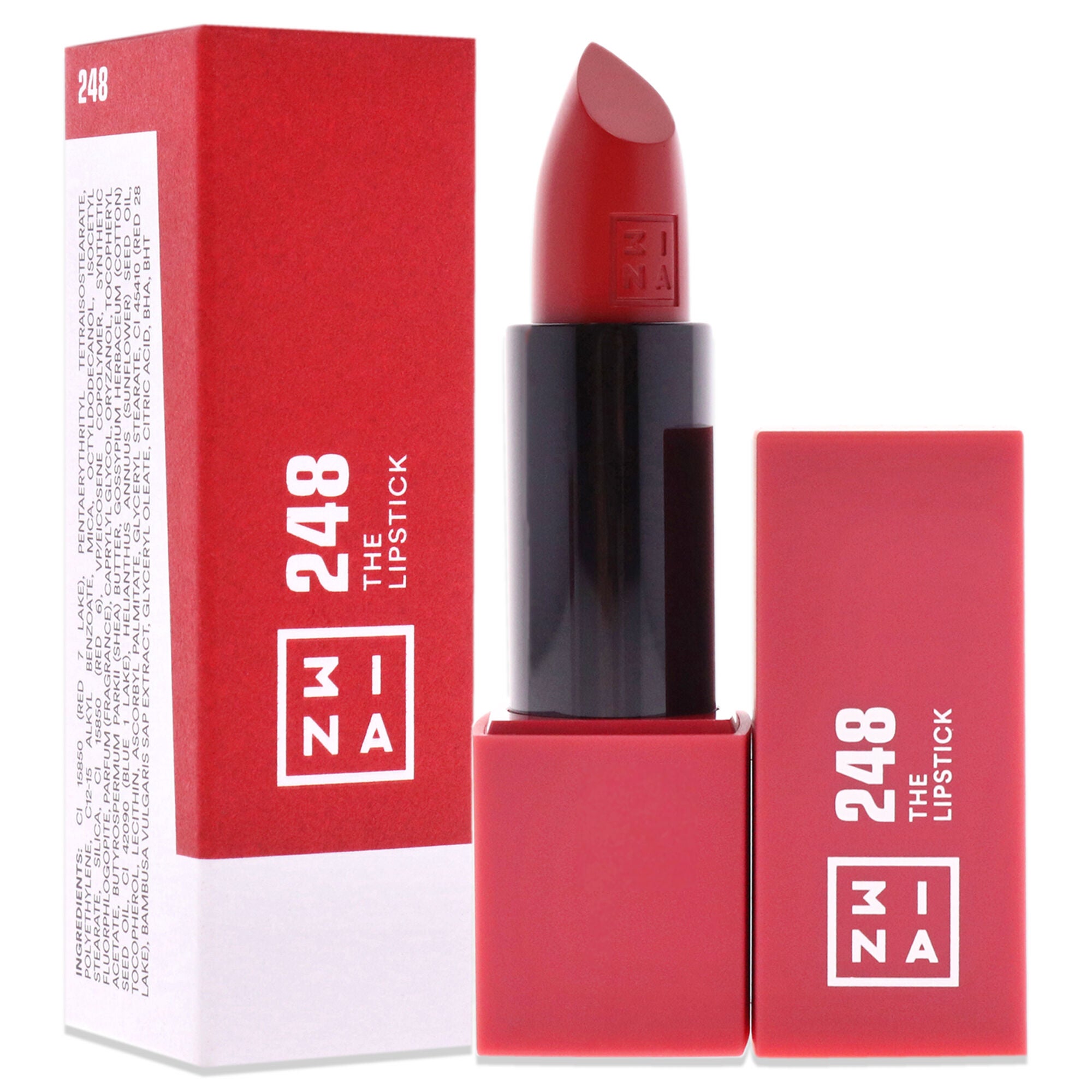 The Lipstick - 248 Dark Red by 3INA for Women - 0.16 oz Lipstick, , alternate image number 6