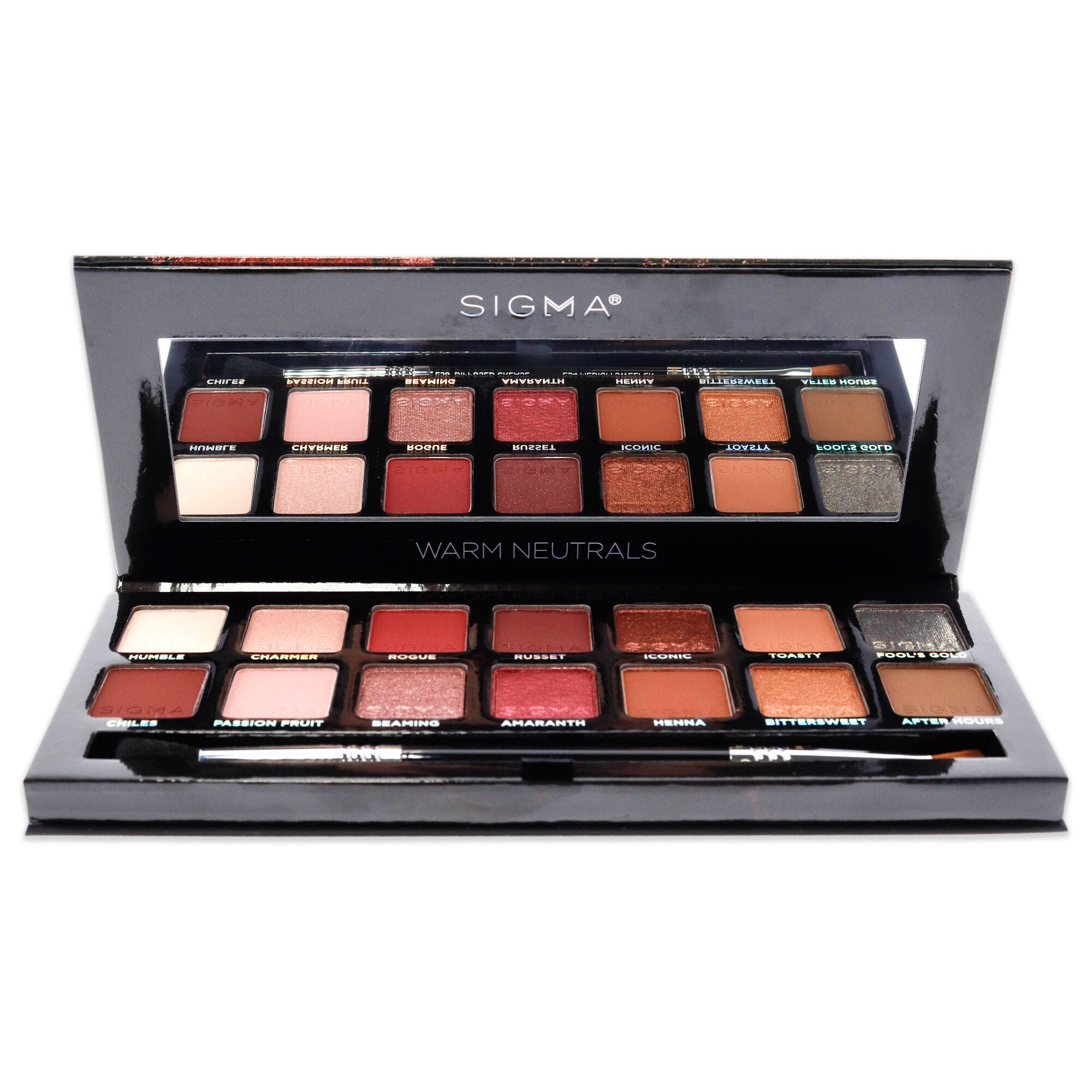 Eyeshadow Palette - Warm Neutrals by SIGMA for Women - 1 Pc Eye Shadow, , alternate image number 2