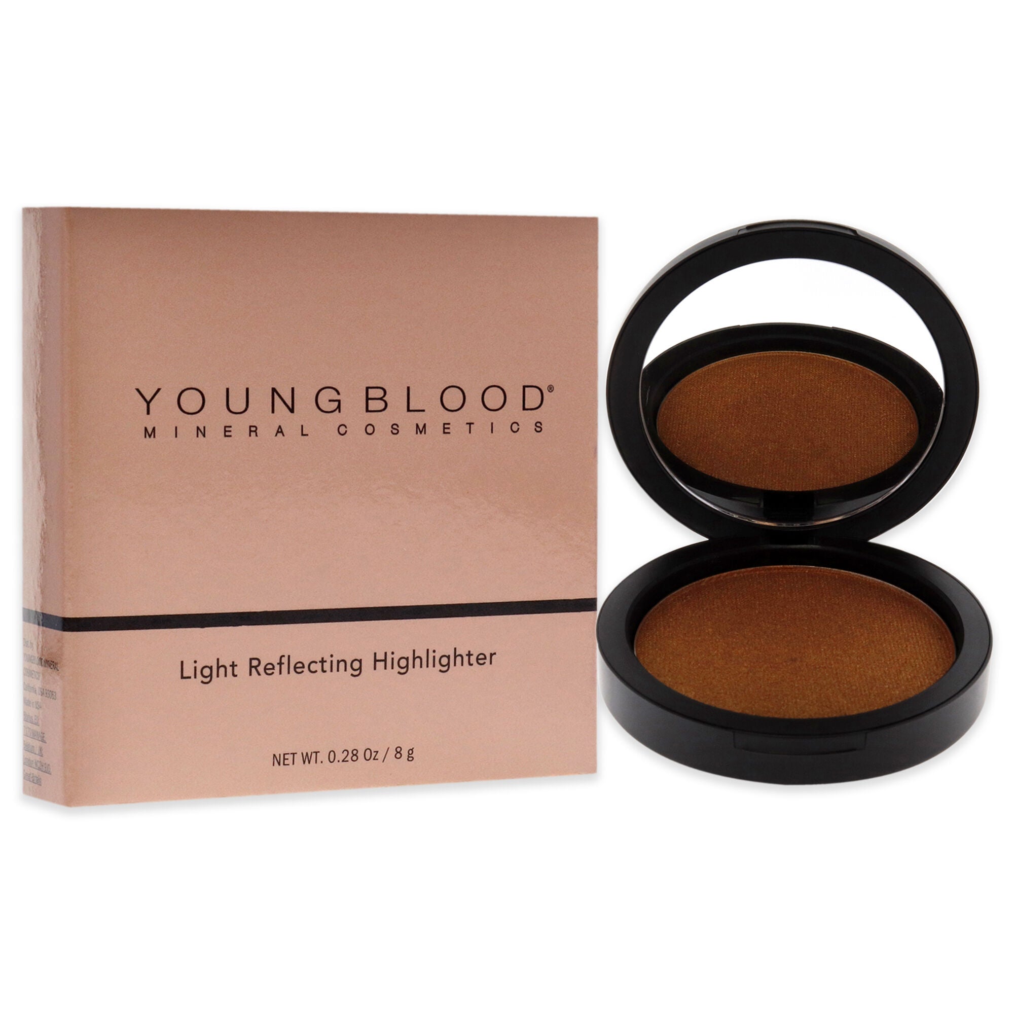 Light Reflecting Highlighter - Fiesta by Youngblood for Women - 0.28 oz Highlighter, See Description, alternate image number 1