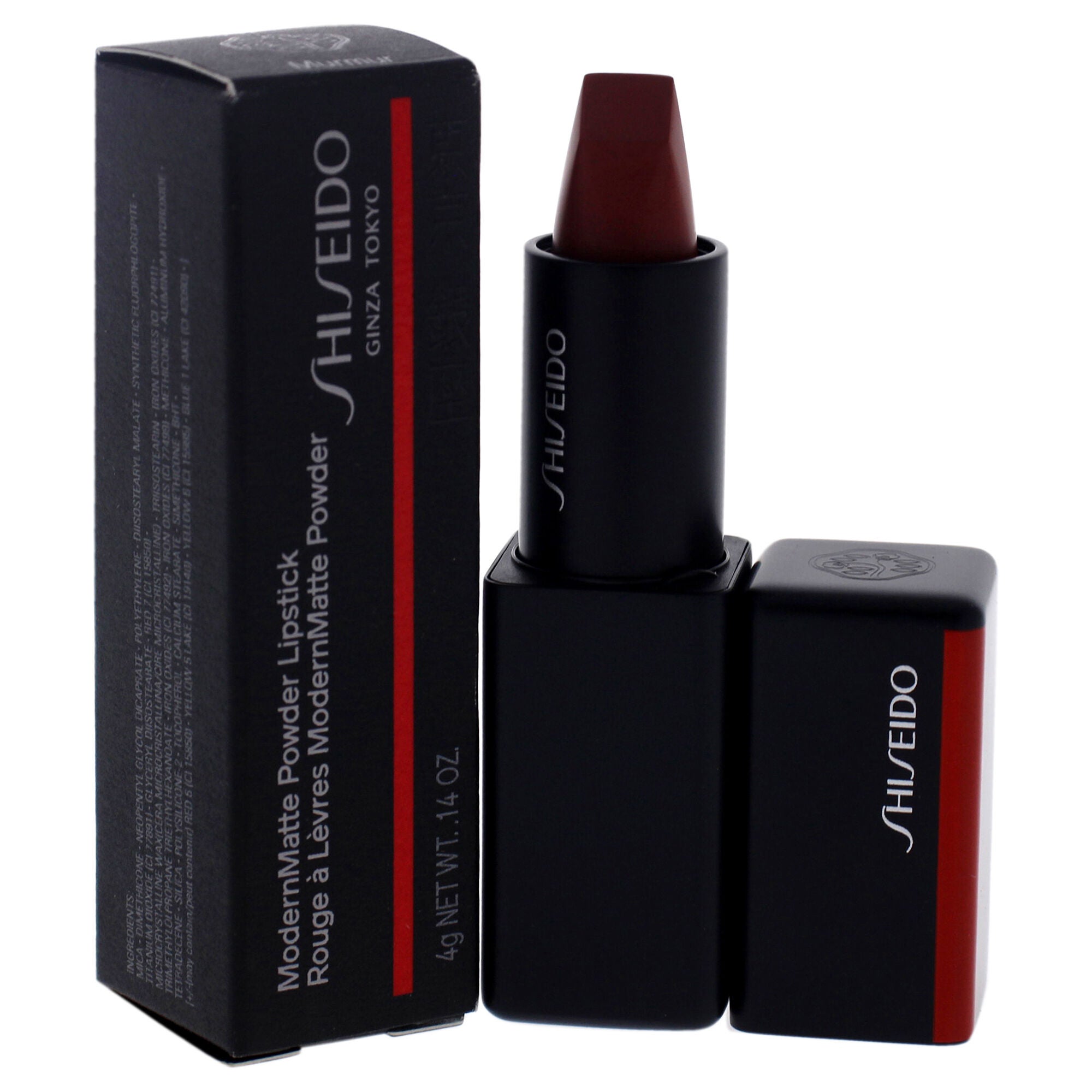 ModernMatte Powder Lipstick - 507 Murmur by Shiseido for Women - 0.14 oz Lipstick, , alternate image number 6
