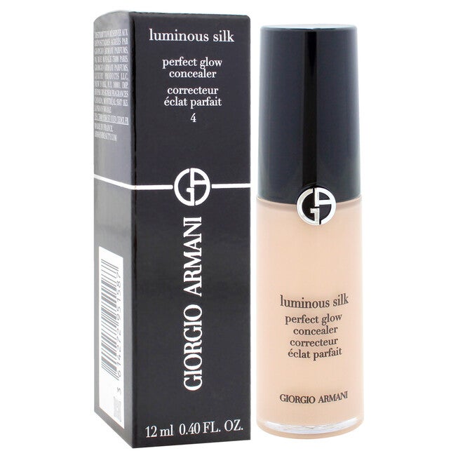 Luminous Silk Concealer - 4 Light Golden by Giorgio Armani for Women - 0.40 oz Concealer, NA, alternate image number null