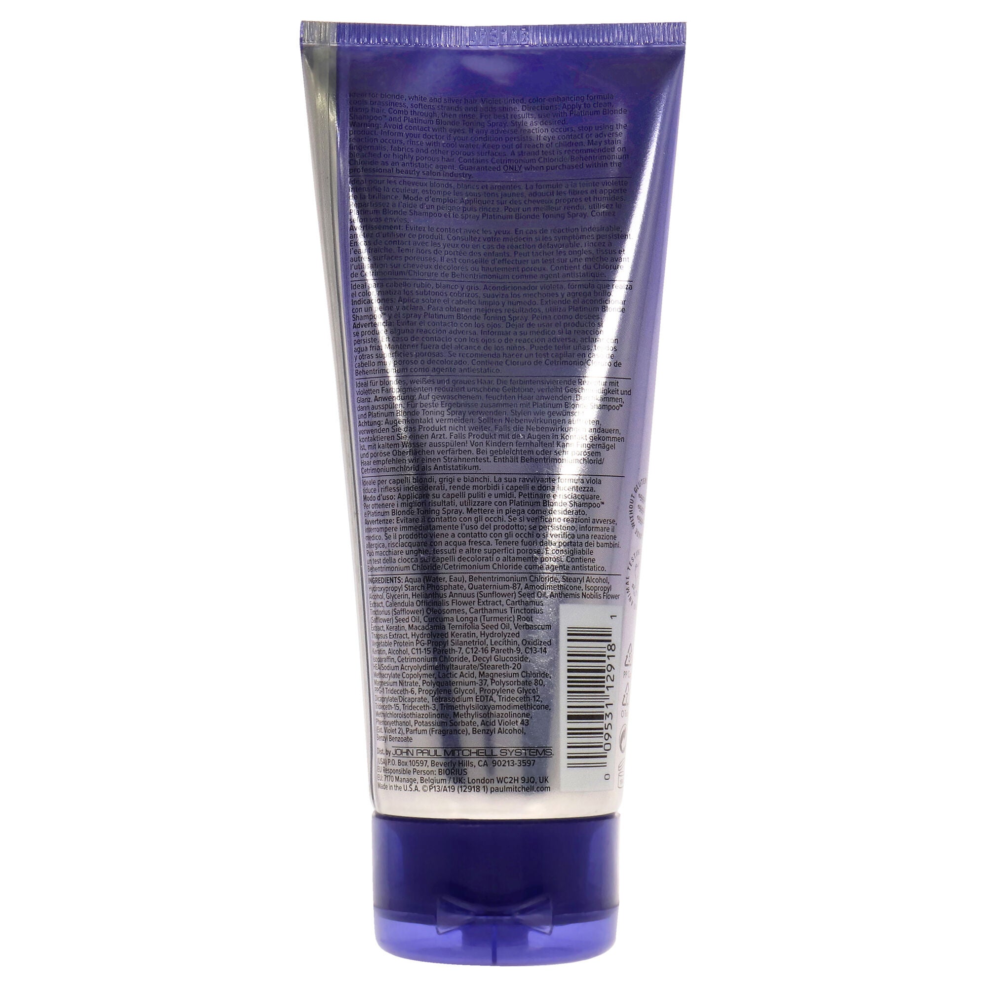Platinum Blonde Conditioner by Paul Mitchell for Unisex - 6.8 oz Conditioner, See Description, alternate image number 2