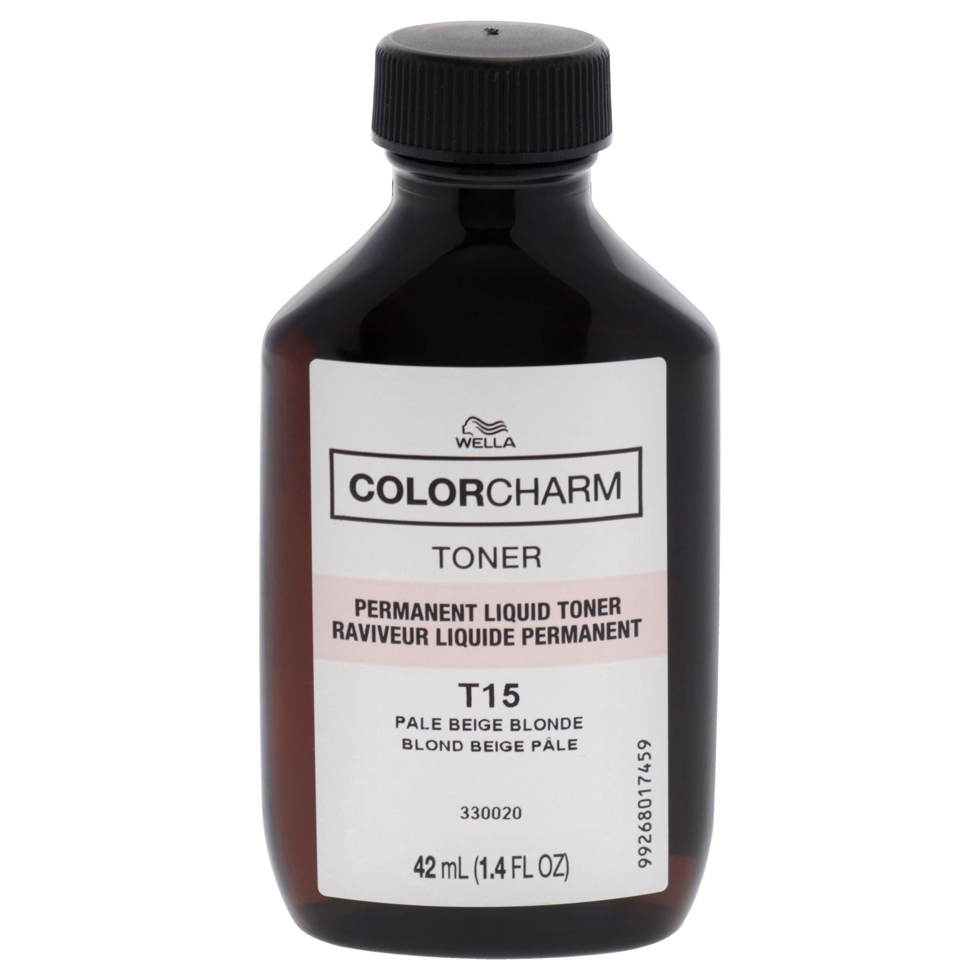 Color Charm Permanent Toner - T15 Pale Beige Blonde by Wella for Unisex - 1.4 oz Toner, See Description, alternate image number 1