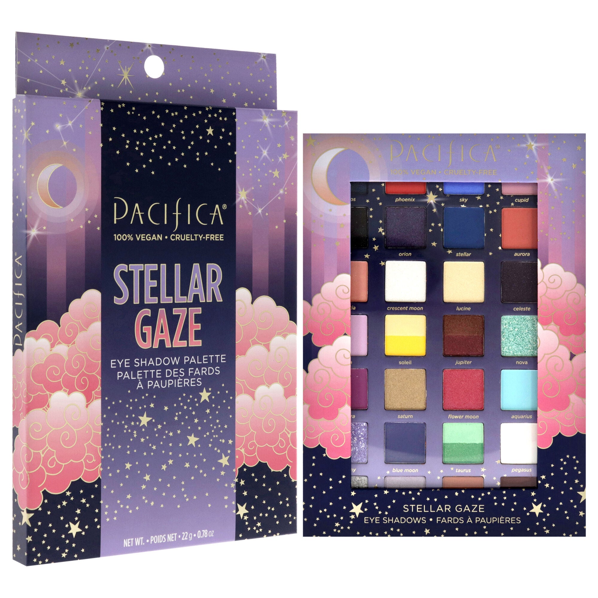Eyeshadow Palette - Stellar Gaze by Pacifica for Women - 0.78 oz Eye Shadow, See Description, alternate image number 2