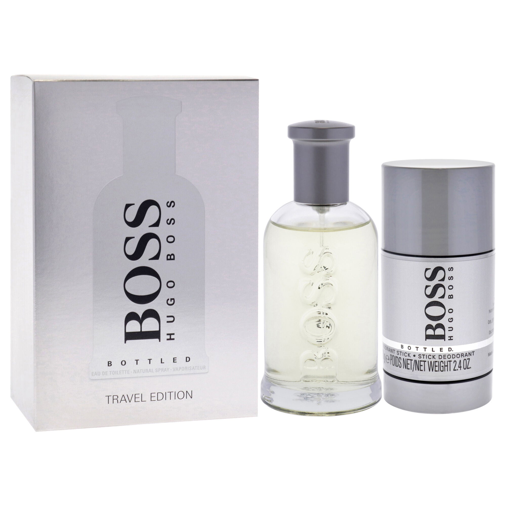 Boss No. 6 by Hugo Boss for Men - 2 Pc Gift Set 3.3oz EDT Spray, 2.4oz Deodorant Stick, See Description, alternate image number 1