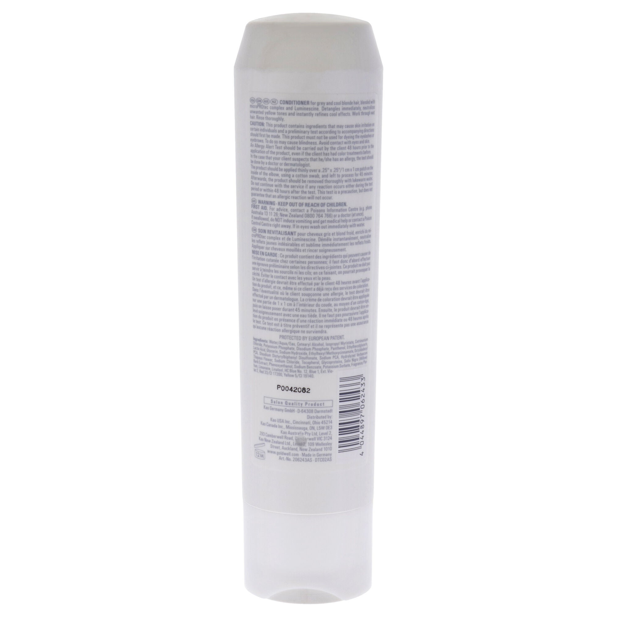 Dualsenses Silver by Goldwell for Unisex - 10.1 oz Conditioner, , alternate image number 4