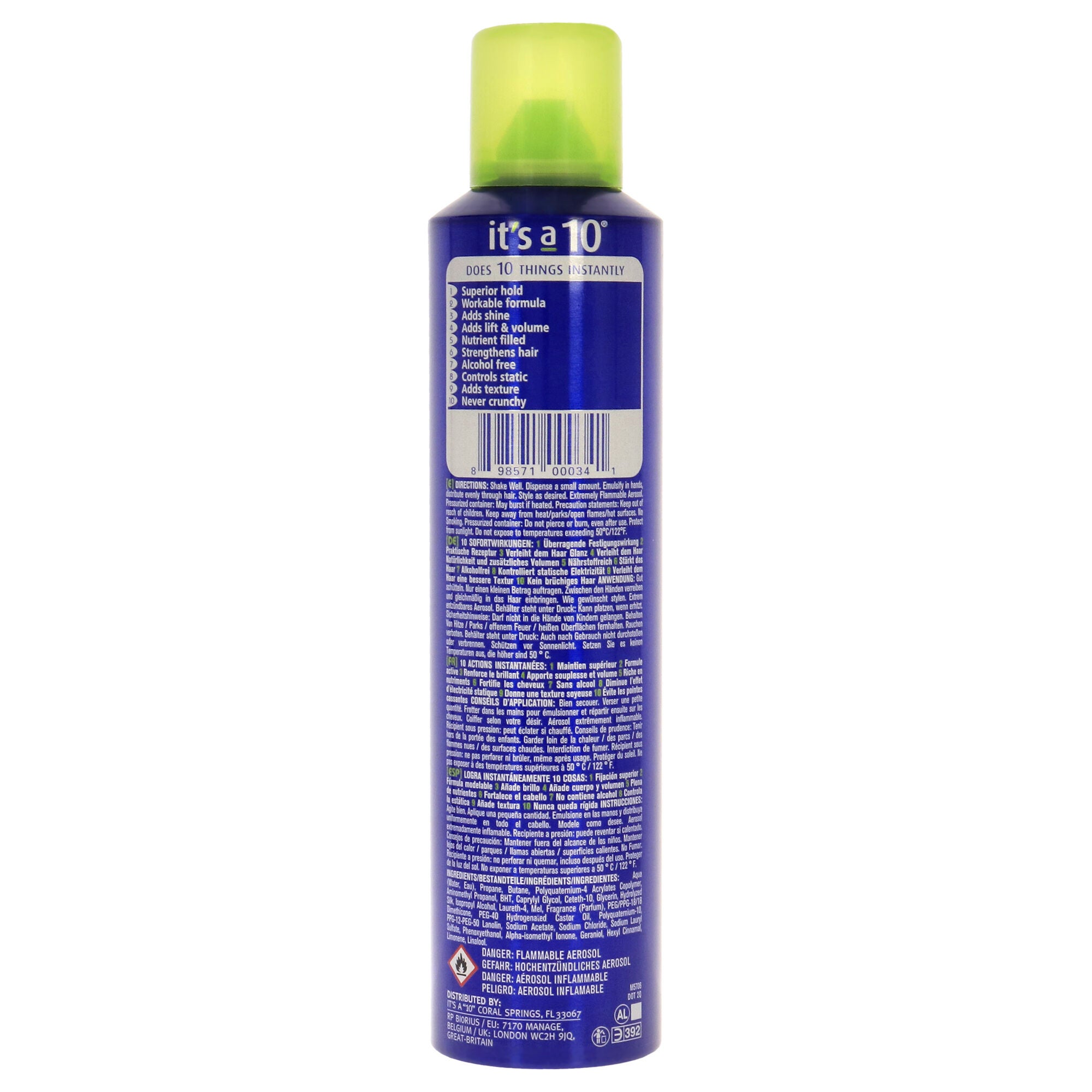 Miracle Styling Mousse by Its A 10 for Unisex - 9 oz Mousse, See Description, alternate image number 1