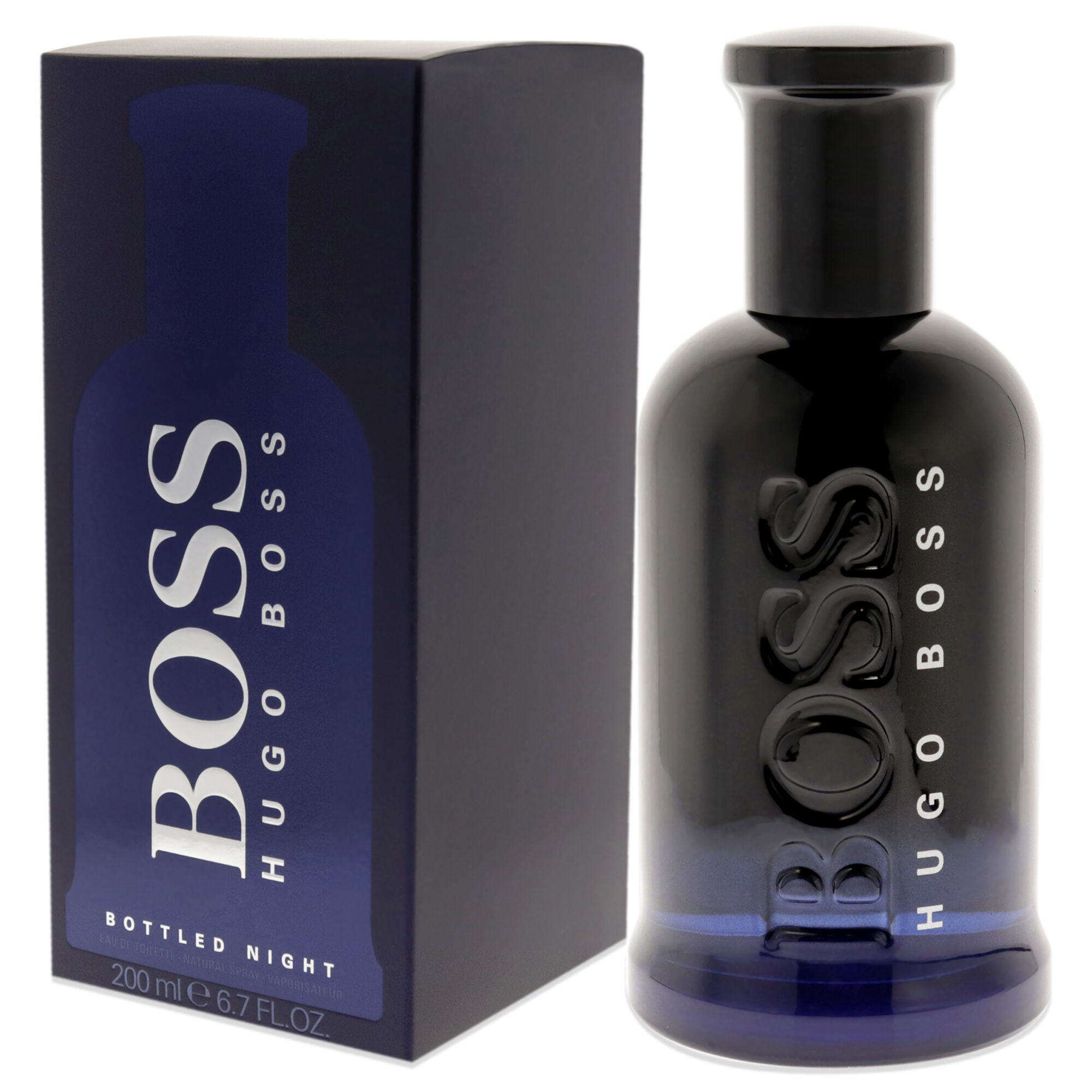 Boss Bottled Night by Hugo Boss for Men - 6.7 oz EDT Spray, Clear, alternate image number 3