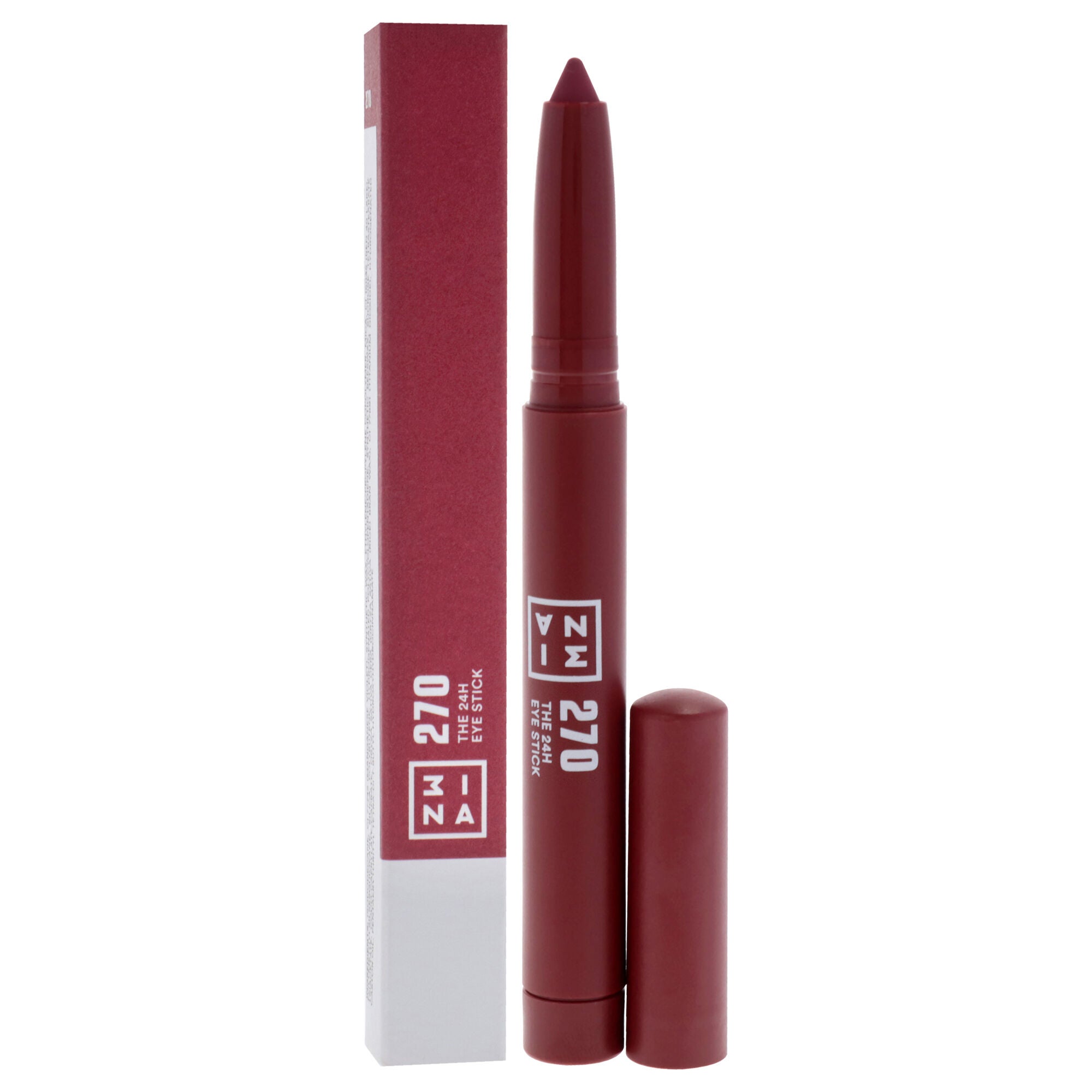 The 24H Eye Stick - 270 Dark red by 3INA for Women - 0.049 oz Eye Shadow, See Description, alternate image number 1
