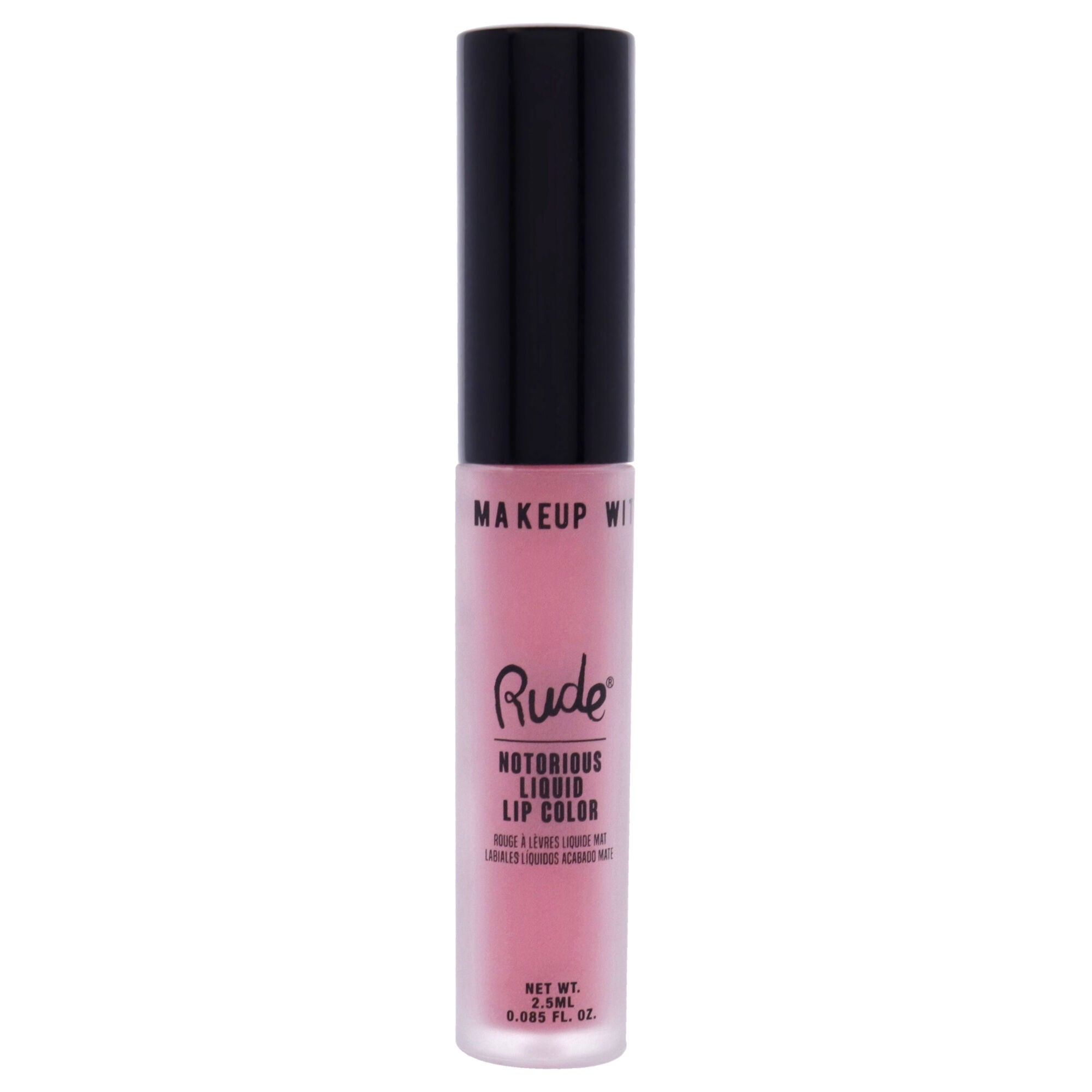 Notorious Rich Long Liquid Lip Color - Going Topless by Rude Cosmetics for Women - 0.1 oz Lipstick, See Description, alternate image number 4