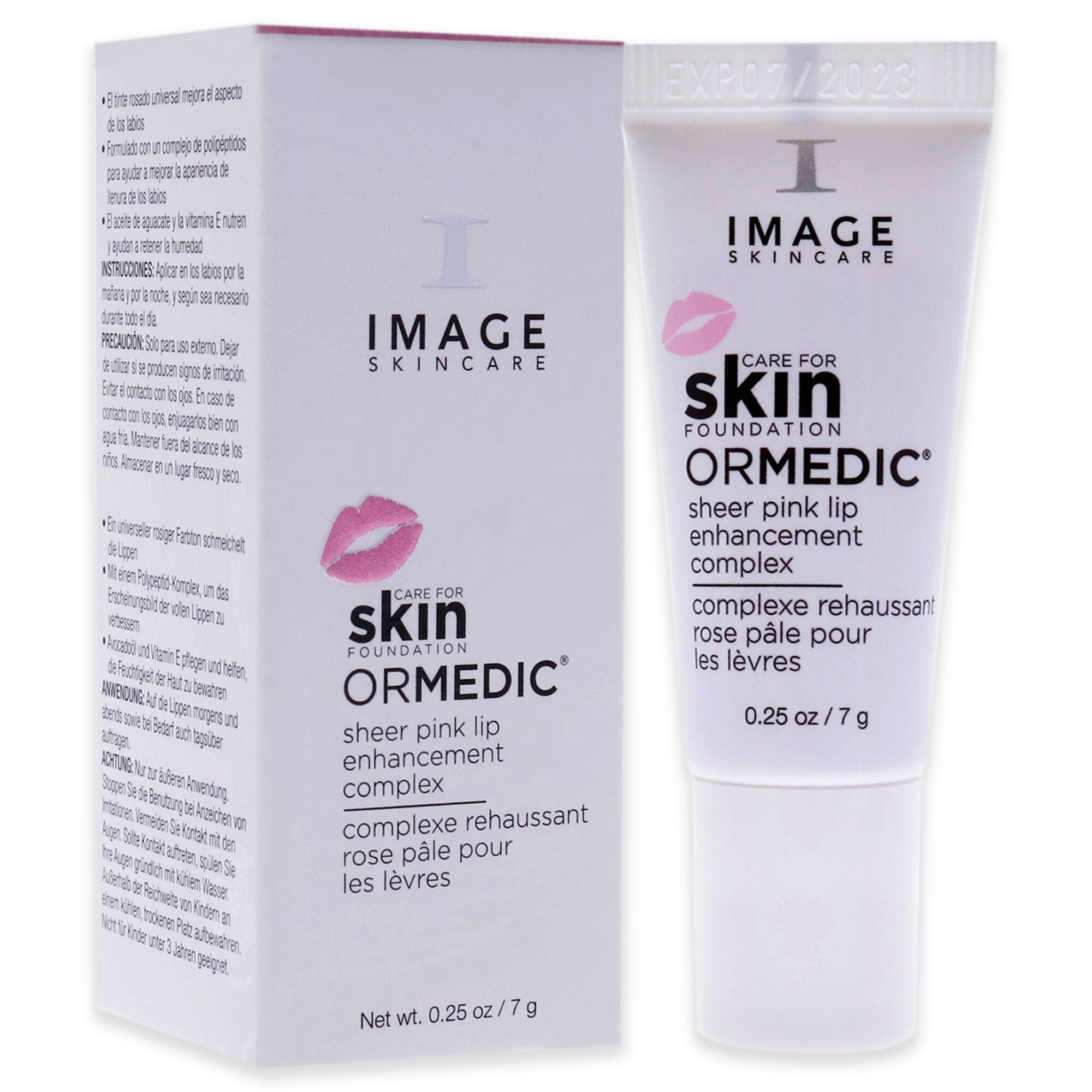 Ormedic Sheer Pink Lip Enhancement Complex by Image for Unisex - 0.25 oz Lip Treatment, , alternate image number 7