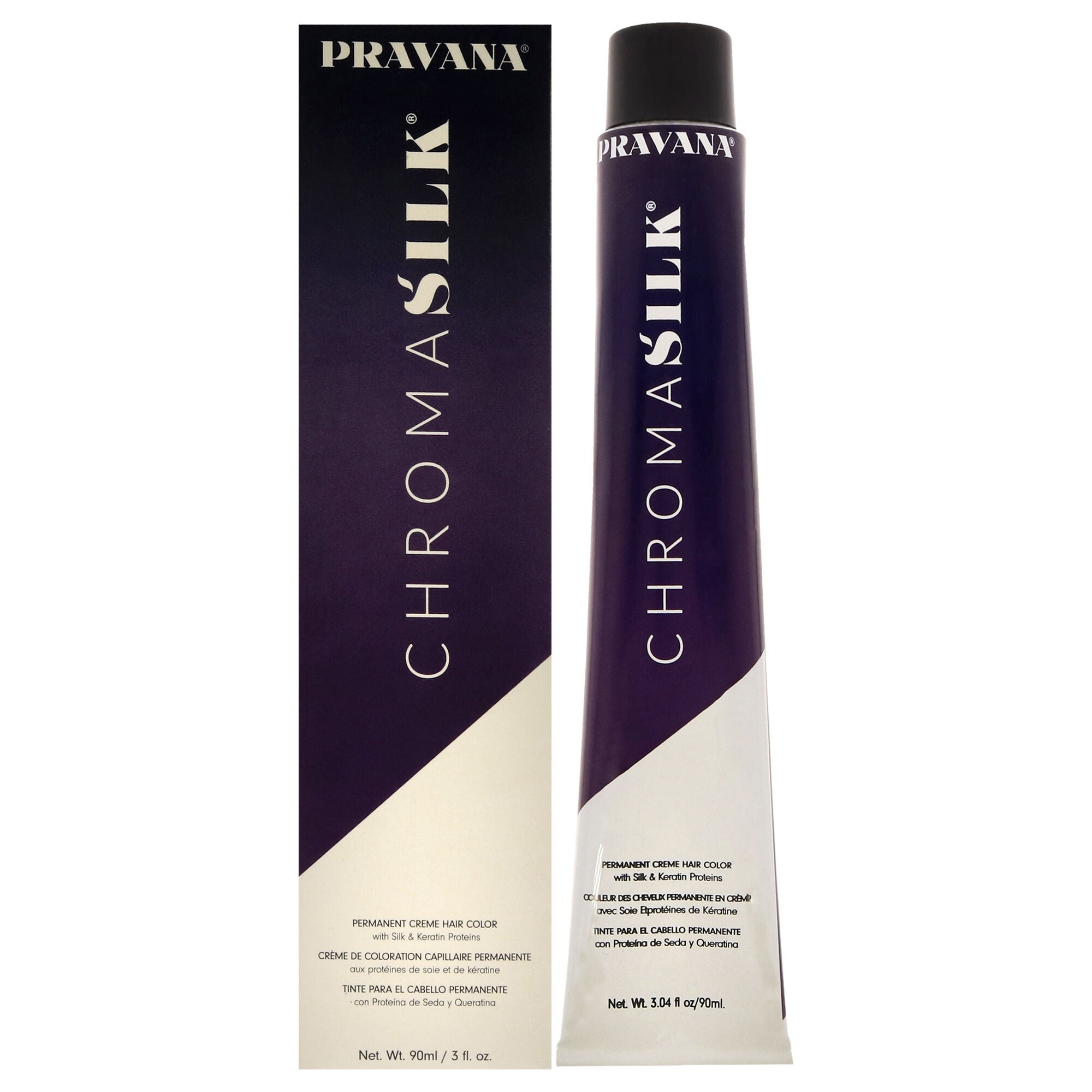 ChromaSilk Creme Hair Color - 7.35 Golden Mahogany Blonde by Pravana for Unisex - 3 oz Hair Color, See Description, hi-res image number 0
