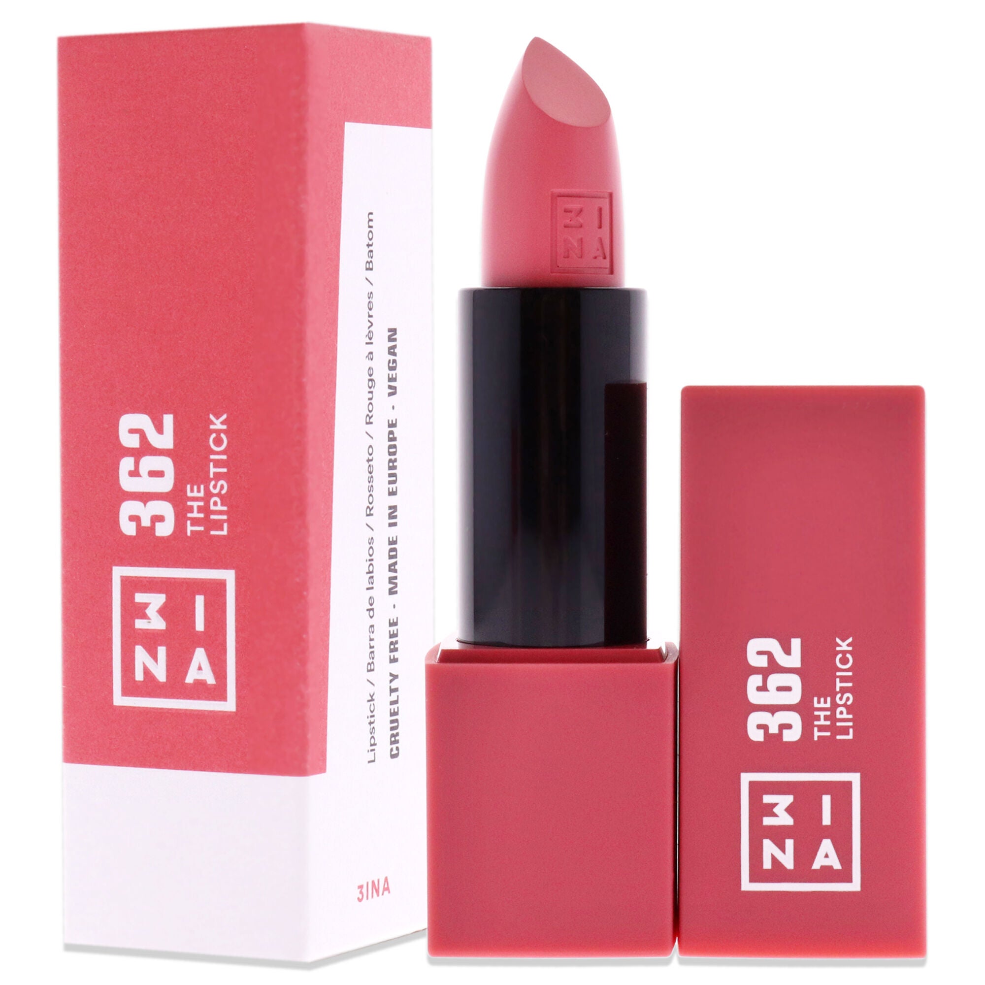 The Lipstick - 362 Pretty Soft Pink by 3INA for Women - 0.16 oz Lipstick, , alternate image number 7