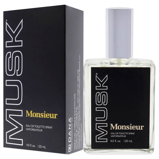 Monsieur Musk by Dana for Men - 4 oz EDT Spray, NA, alternate image number null