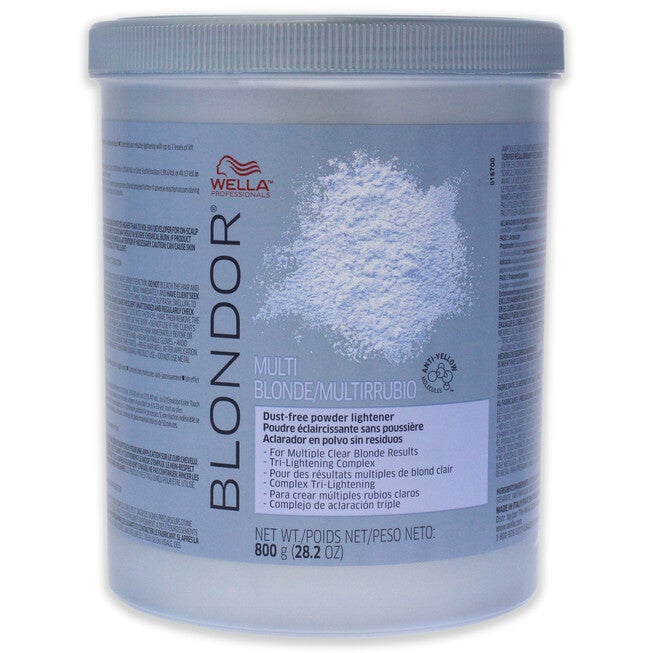 Blondor Multi Blonde Powder Lightener by Wella for Unisex - 28.2 oz Lightener, See Description, hi-res image number 0